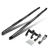 2005-2016 Toyota Tacoma Extended Cab 3" Round Nerf Bars - Black