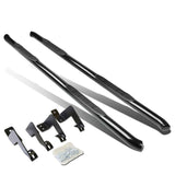 2005-2016 Toyota Tacoma Extended Cab 3" Round Nerf Bars - Black