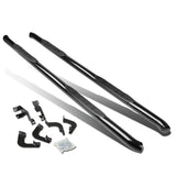 2005-2020 Toyota Tacoma Double Cab 3" Round Nerf Bars - Black