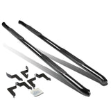 2007-2020 Toyota Tundra Double Cab 3" Round Nerf Bars - Black