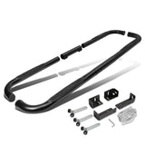 Universal 3" Round Nerf Bar / Step Bar - 90 Degree - Black