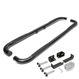 Universal 3" Round Nerf Bar / Step Bar - 90 Degree - Black