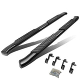 99-16 Ford F-250 F-350 Super Duty 5" Oval Nerf Step Bars Black