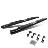 99-16 Ford F-250 F-350 Super Duty 5" Oval Nerf Step Bars Black