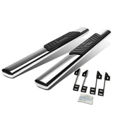 99-16 Chevy Silverado GMC Sierra 5" Oval Nerf Bars Regular Cab