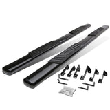 99-14 Chevrolet Silverado GMC Sierra 5" Oval Nerf Bars Black