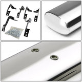 2009-2016 Dodge RAM 5" Oval Straight Nerf Bars - Quad Cab Silver