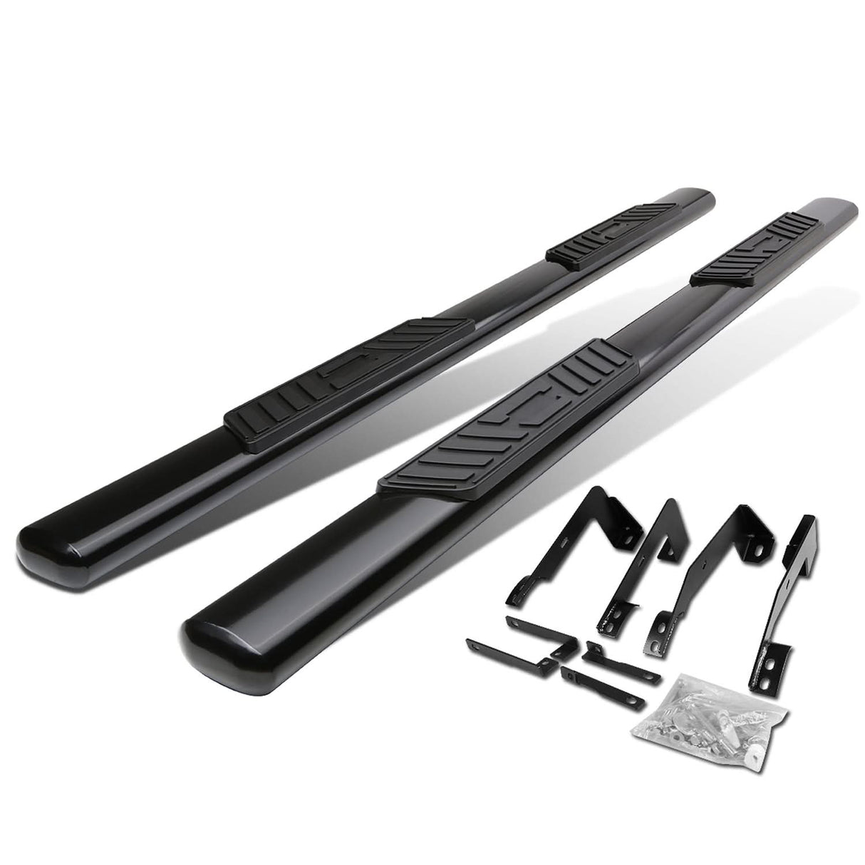 02-08 Dodge Ram 1500 / 03-09 Ram 2500 3500 Quad Cab 5" Oval Nerf Bars