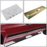 09-14 Ford F-150 Super Cab 5" Oval Straight Nerf Bar Silver