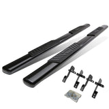 2001-2003 Ford F-150 SuperCrew 5" Oval Nerf Bars - Black