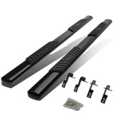 99-16 Ford F-250 F-350 F-450 F-550 5" Oval Nerf Bars Super Cab Black