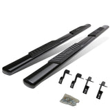 99-16 Ford F-250 F-350 F-450 F-550 5" Oval Nerf Bars Super Cab Black