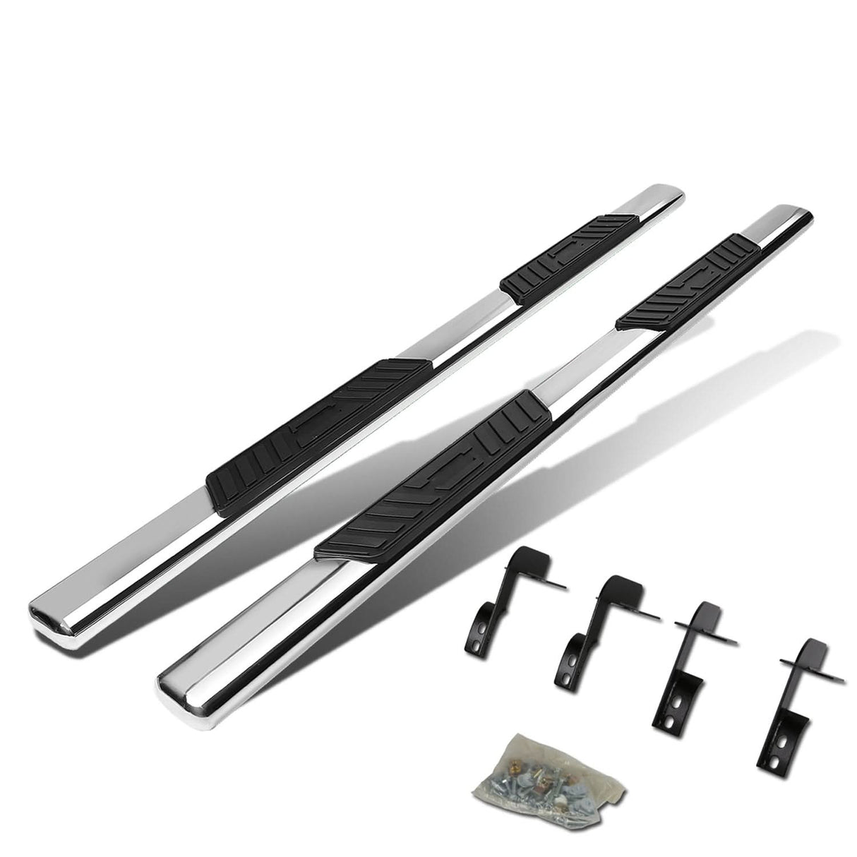 1999-2016 Ford F-250 F-350 F-450 F-550 Super Duty 5" Oval Nerf Bars