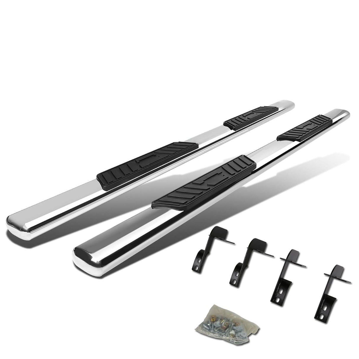 1999-2016 Ford F-250 F-350 F-450 F-550 Super Duty 5" Oval Nerf Bars