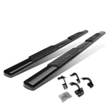 15-18 Ford F-150 SuperCab 5 Inch Oval Straight Nerf Step Bars