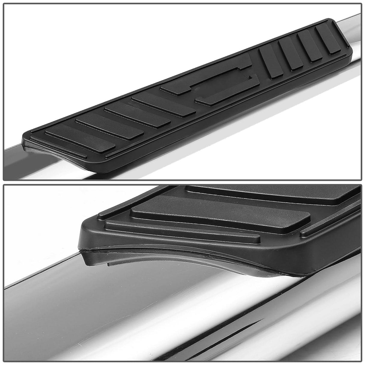 15-18 Ford F-150 Super Cab 5" Oval Nerf Bars - Silver
