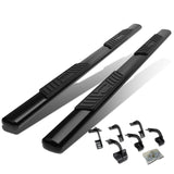 2015-2018 Ford F-150 SuperCrew 5" Oval Nerf Bars Black