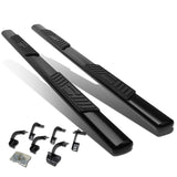 2015-2018 Ford F-150 SuperCrew 5" Oval Nerf Bars Black