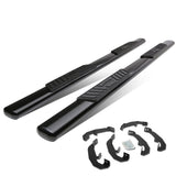 2019-2020 Chevrolet Silverado Crew Cab 5" Oval Nerf Bars - Black