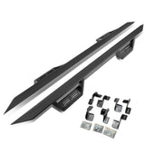 09-17 Dodge Ram 1500 Quad Cab Step Down Nerf Bars - Black