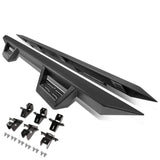2018-2019 Jeep Wrangler JL 4-Door Step Down Nerf Bars - Black