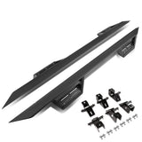 2018-2019 Jeep Wrangler JL 4-Door Step Down Nerf Bars - Black