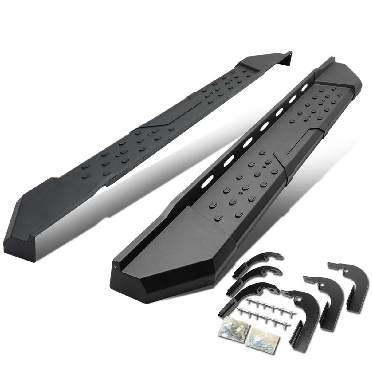 2015-2024 Chevrolet Colorado 5.5" Black Nerf Bars Extended Cab