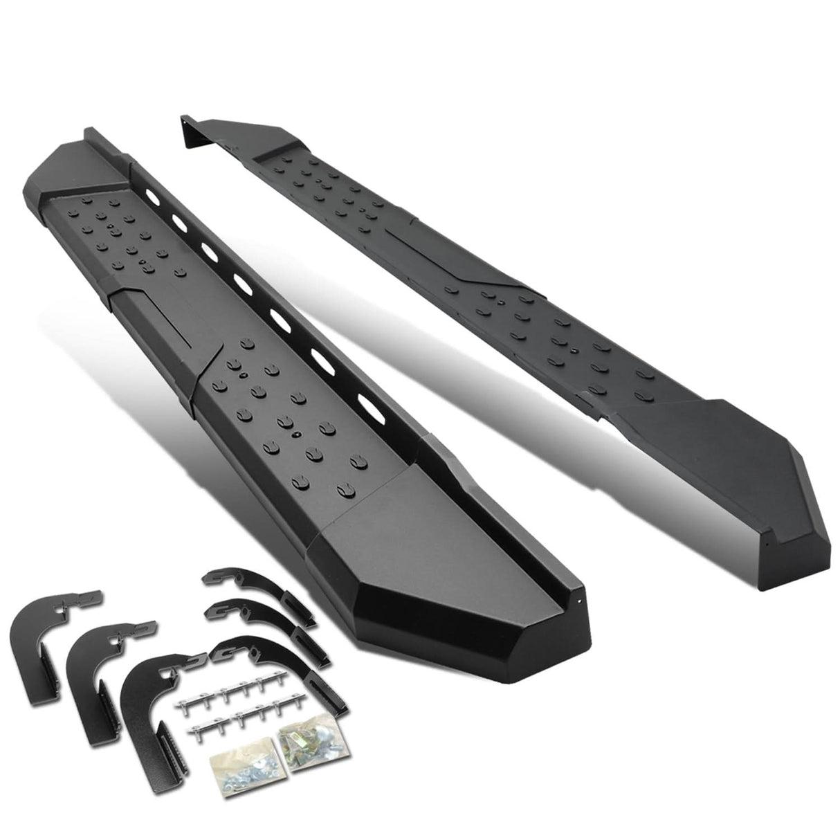 2015-2024 Chevrolet Colorado 5.5" Black Nerf Bars Extended Cab
