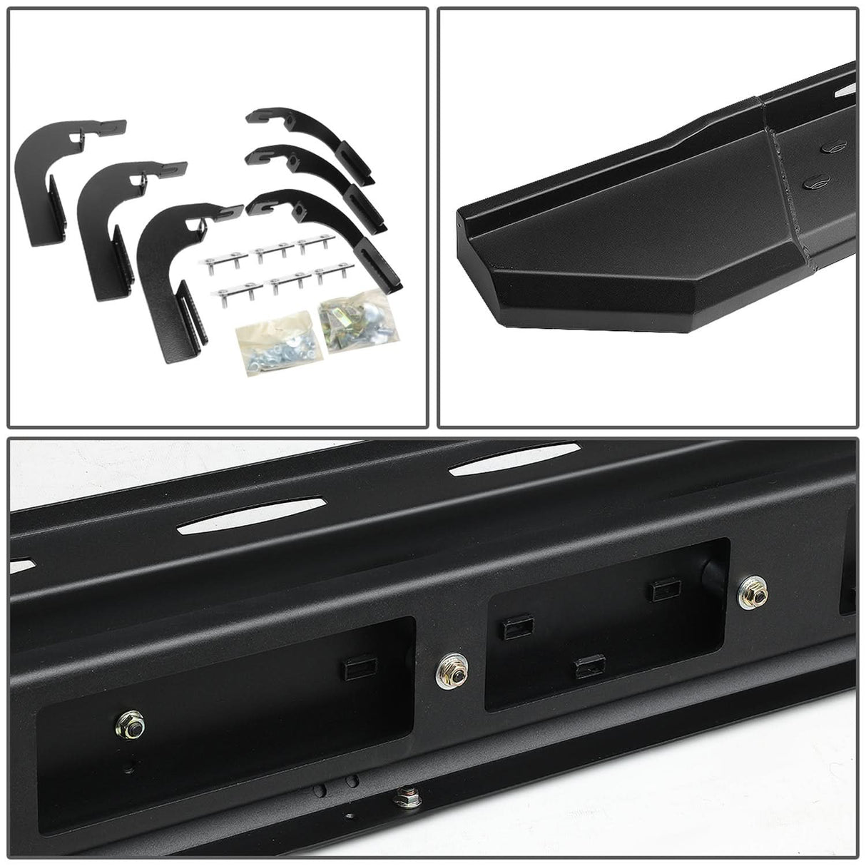 2015-2024 Chevrolet Colorado 5.5" Black Nerf Bars Extended Cab