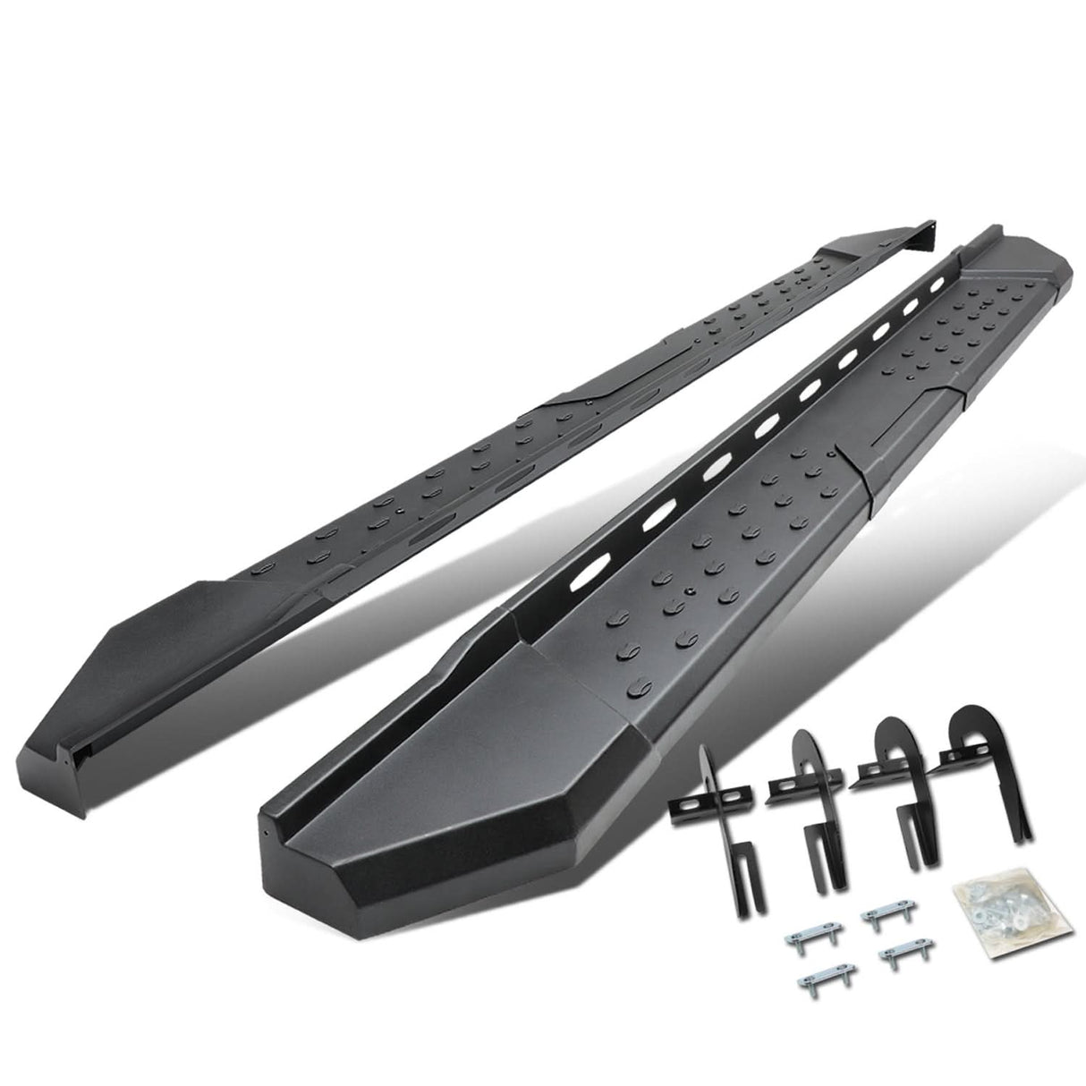 09-14 Ford F-150 Extended Cab 5.5" Straight Nerf Bars Black