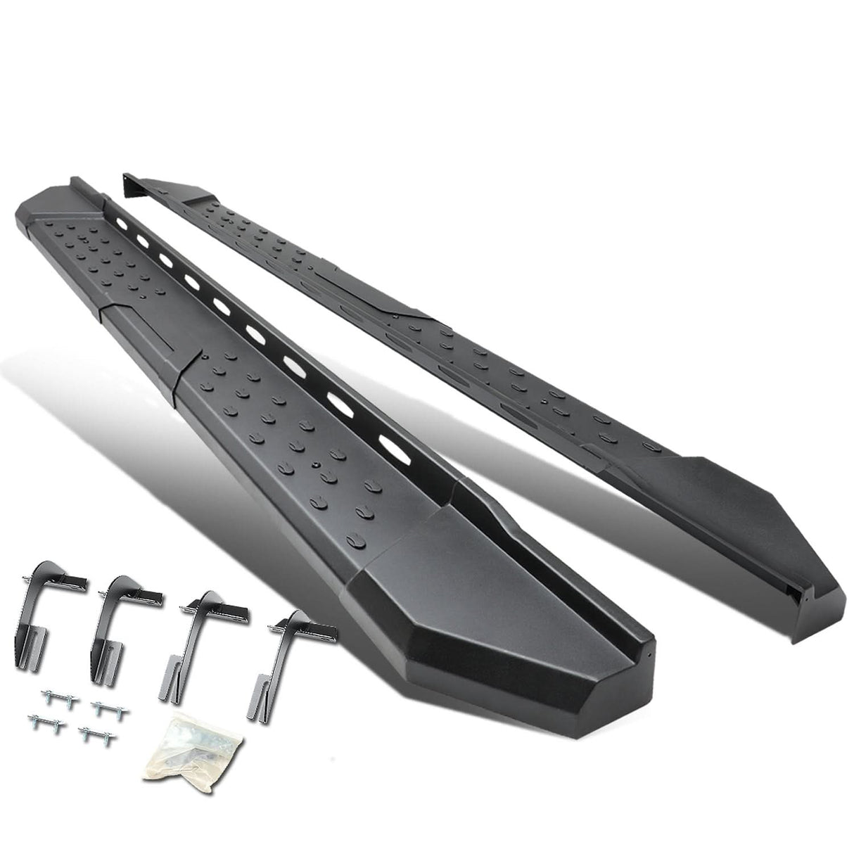 2015-2017 Ford F-150 Extended Cab 5.5" Straight Nerf Bars Black