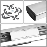 07-19 Chevrolet Silverado GMC Sierra 6" Straight Nerf Step Bar Silver