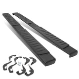 07-19 Chevrolet Silverado GMC Sierra 6" Straight Nerf Bars - Black