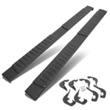 07-19 Chevrolet Silverado GMC Sierra 6" Straight Nerf Bars - Black