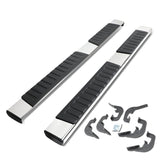 07-19 Chevrolet Silverado GMC Sierra 6" Straight Nerf Bars Extended Cab