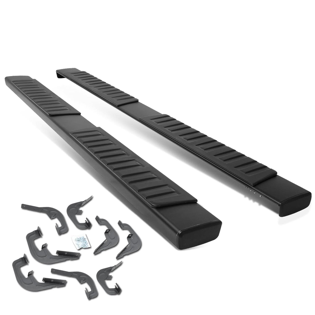 07-18 Chevy Silverado / GMC Sierra 6" Oval Nerf Bars - Black