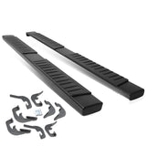 07-18 Chevy Silverado / GMC Sierra 6" Oval Nerf Bars - Black