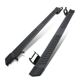 2015-2018 Ford F-150 Crew Cab 6" Oval Nerf Bar Step Bar - Black