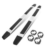 2019-2020 Chevrolet Silverado GMC Sierra 6" Aluminum Step Bars Chrome