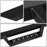 07-19 Chevy Silverado GMC Sierra Drop Down Nerf Bars - Black