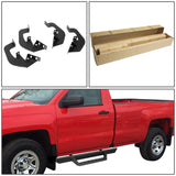 07-19 Chevy Silverado GMC Sierra Drop Down Nerf Bars - Regular Cab