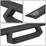2015-2020 Ford F-150 Crew Cab 3" Step Down Nerf Bars - Black