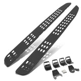 15-20 Ford F-150 / 17-20 F-250 F-350 Raptor Style Nerf Bars Crew Cab Black