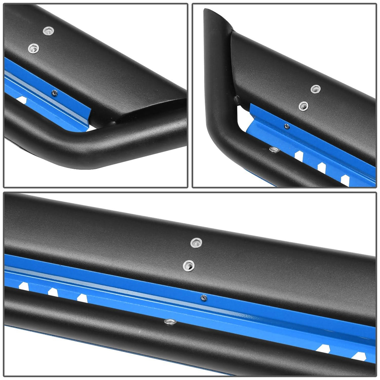 2018-2020 Jeep Wrangler JL Unlimited Blue Nerf Bars Step Bars