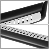 2018-2020 Jeep Wrangler JL Unlimited 4-Door Silver Nerf Bars