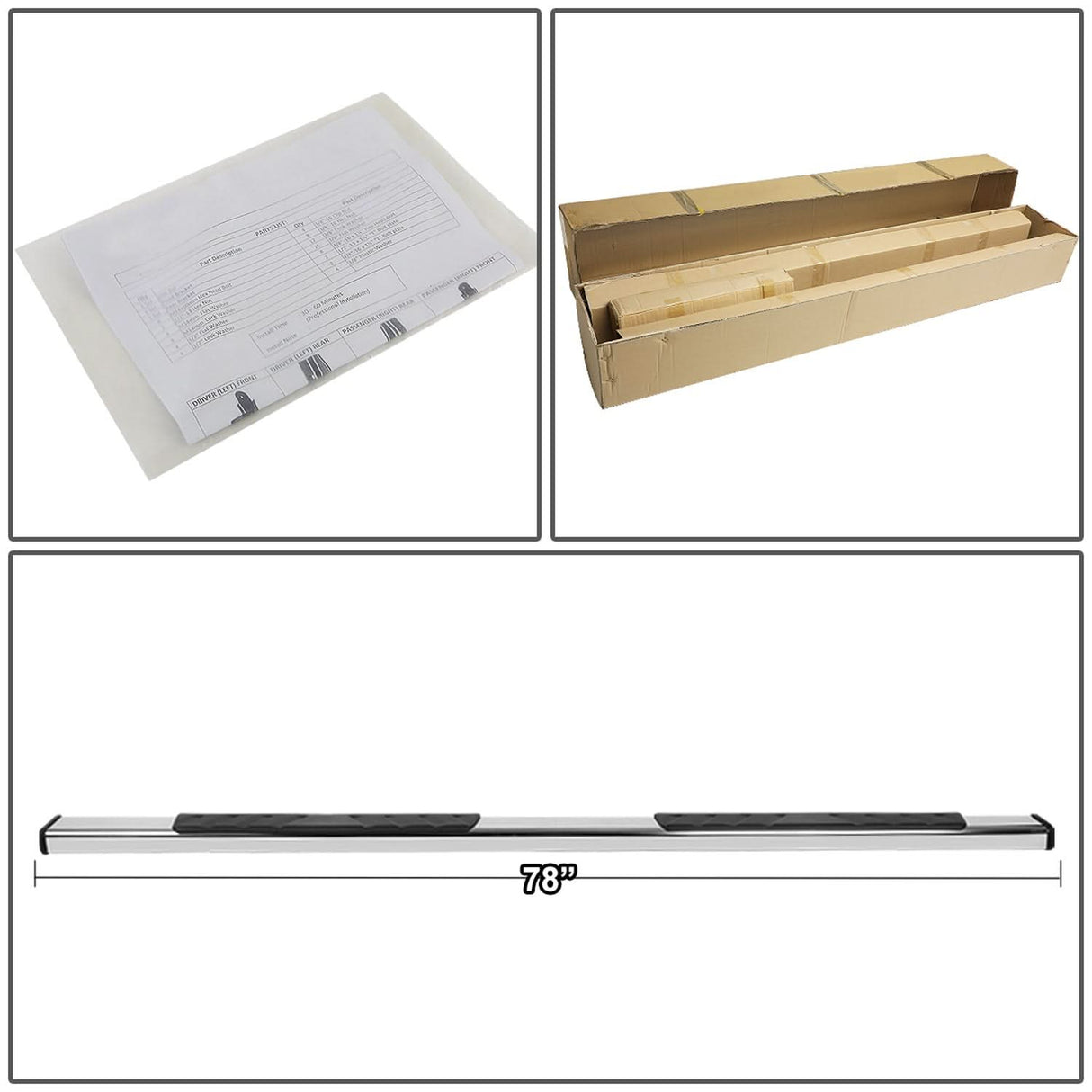 09-18 Dodge Ram 1500 5" Chrome Nerf Bars - Quad Extended Cab