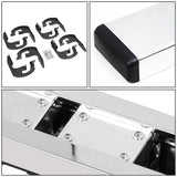 04-14 Ford F-150 Extended Cab 5" Honeycomb Step Nerf Bars Chrome/Black