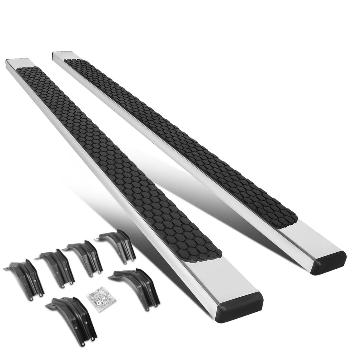 99-16 Ford F-250 F-350 F-450 F-550 Super Duty 5" Chrome Nerf Bars