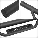 07-18 Jeep Wrangler JK 2-Door 3" Drop Side Nerf Bar Step Bar Black