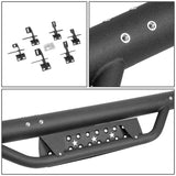 2018-2020 Jeep Wrangler JL 4-Door Drop Side Nerf Bars 4.35"